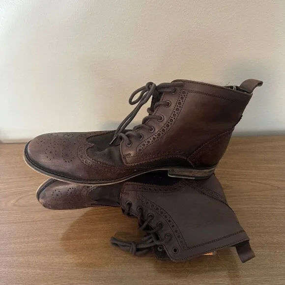 Aldo - Wingtip Boots (brown) - Picture 11 of 14